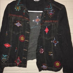 Cute Graff Jean jacket